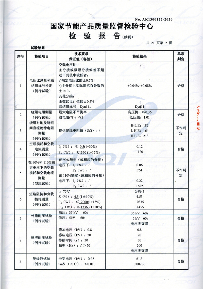 高低压试验报告-S11-1250惠阳惠阳惠阳油浸式变压器-2.jpg